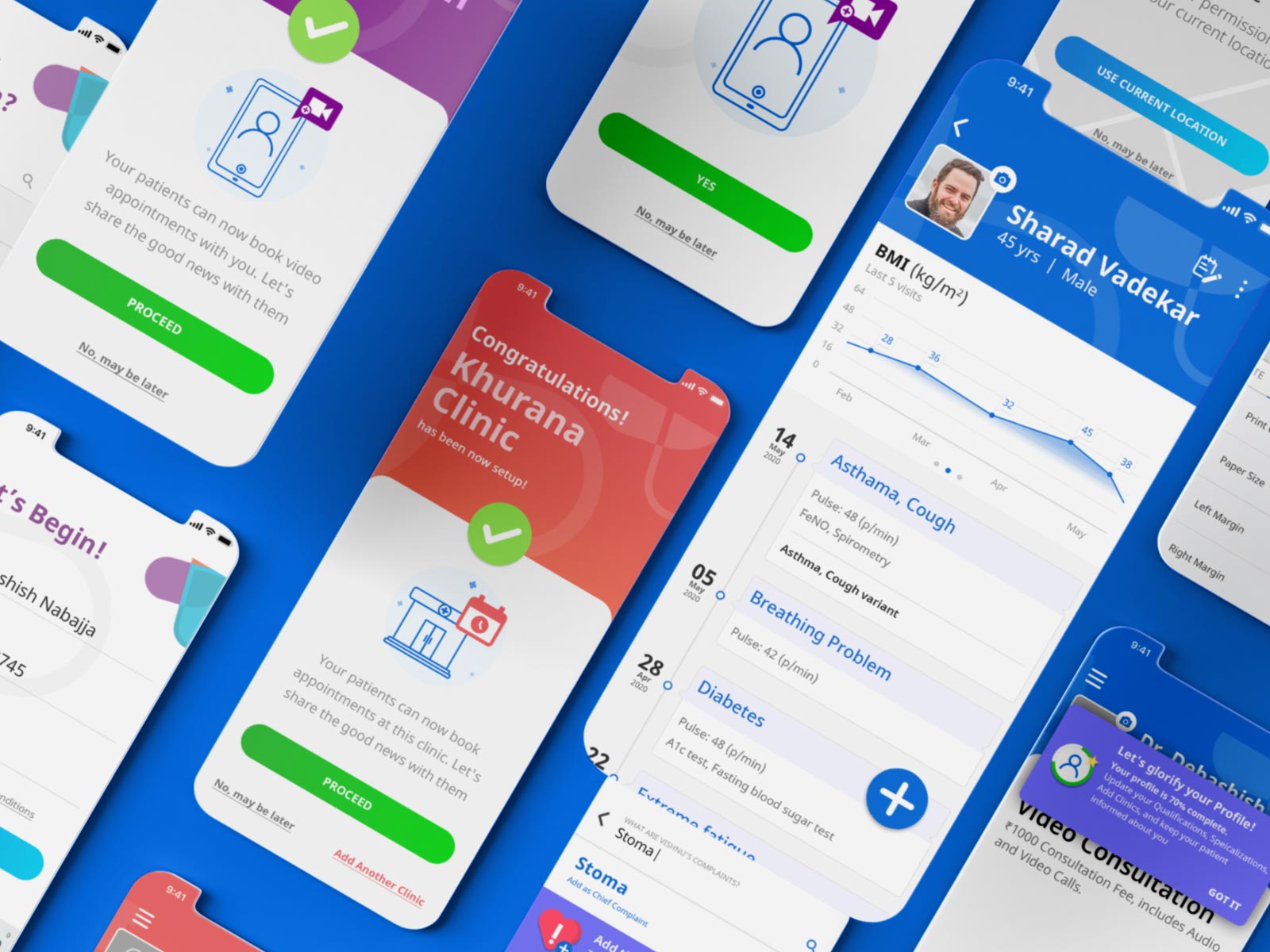 Showcasing the interface of Prescrip