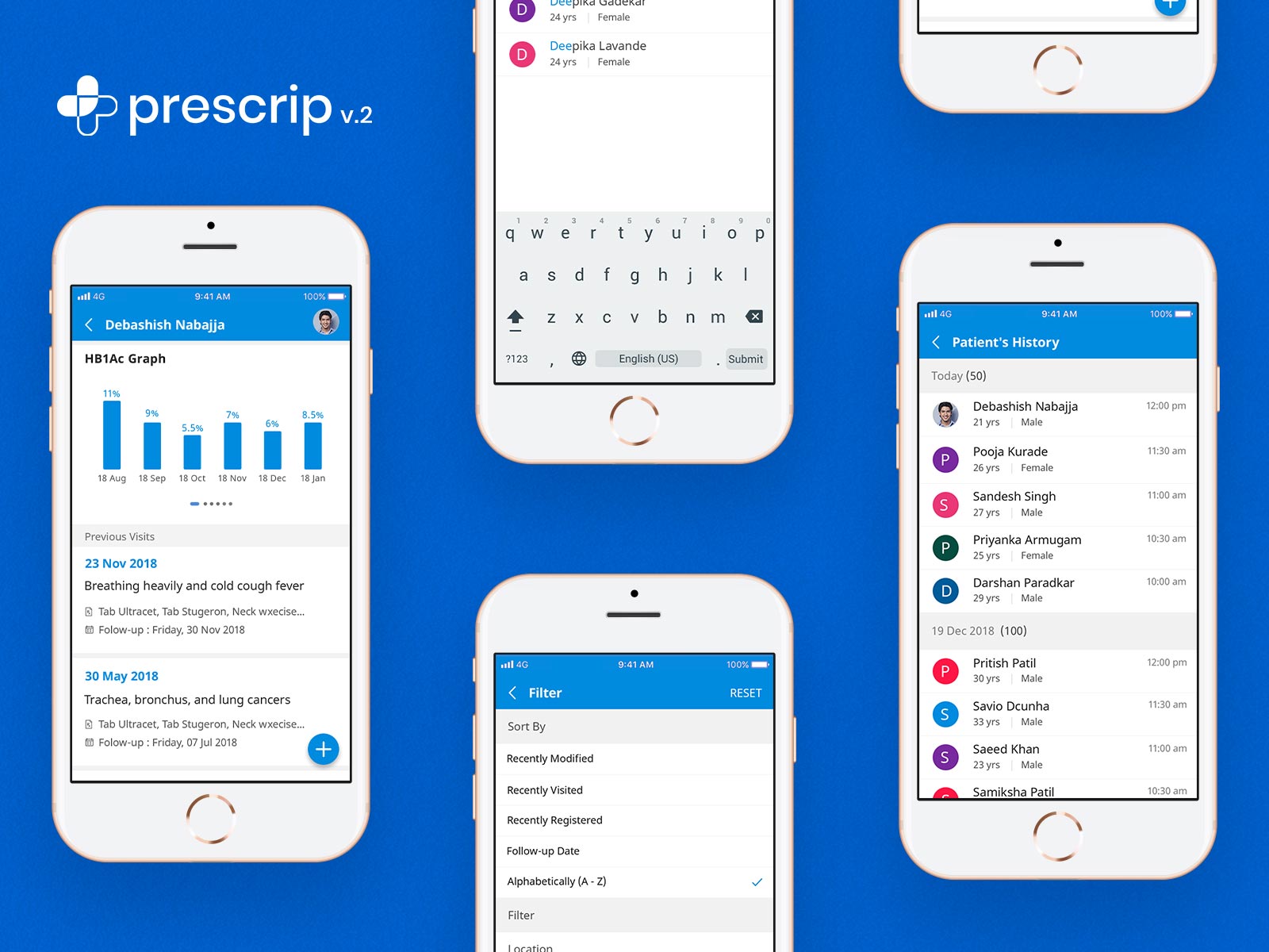 Older version of Prescrip App